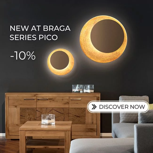 -10% off Braga Pico lamps